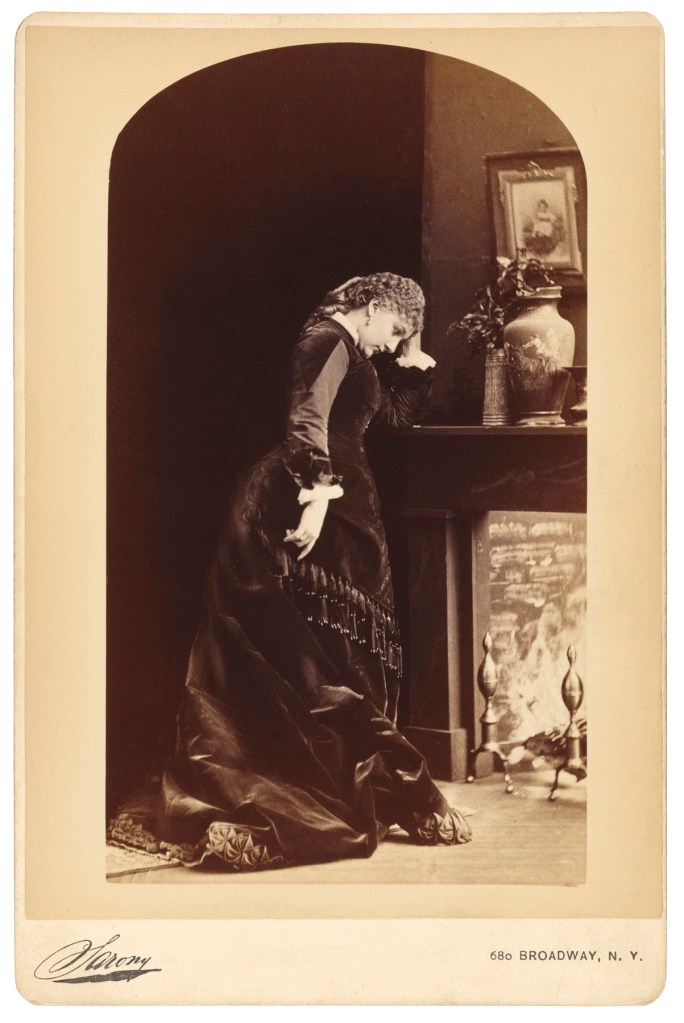 Napoleon Sarony, New York, NY. '[Fanny Davenport]' c. 1870