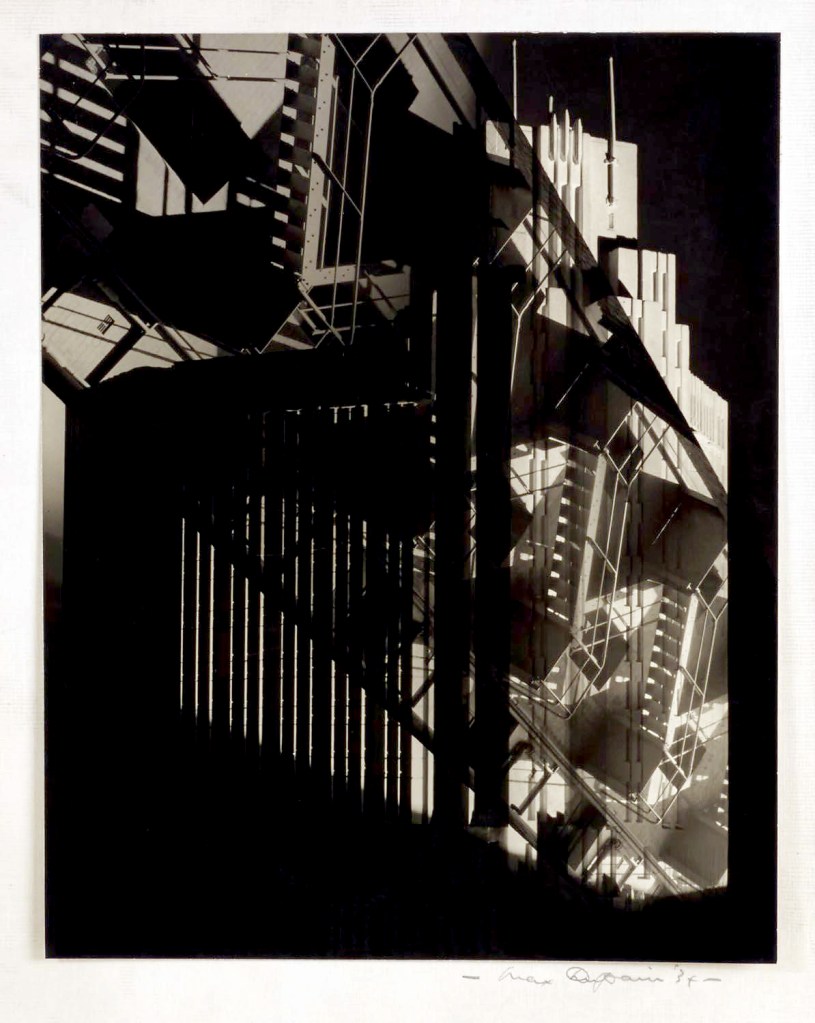 Max Dupain (Australian, 1911-1992) '(Fire Stairs at Bond Street)' 1934