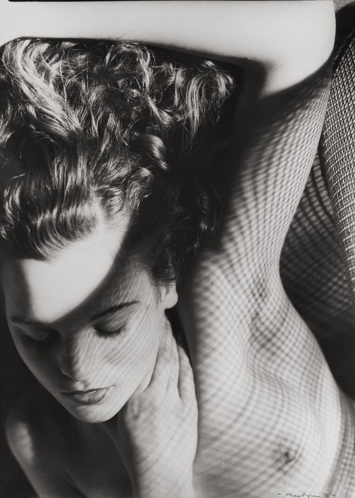 Max Dupain (Australian, 1911-1992) 'Jean with Wire Mesh' 1938