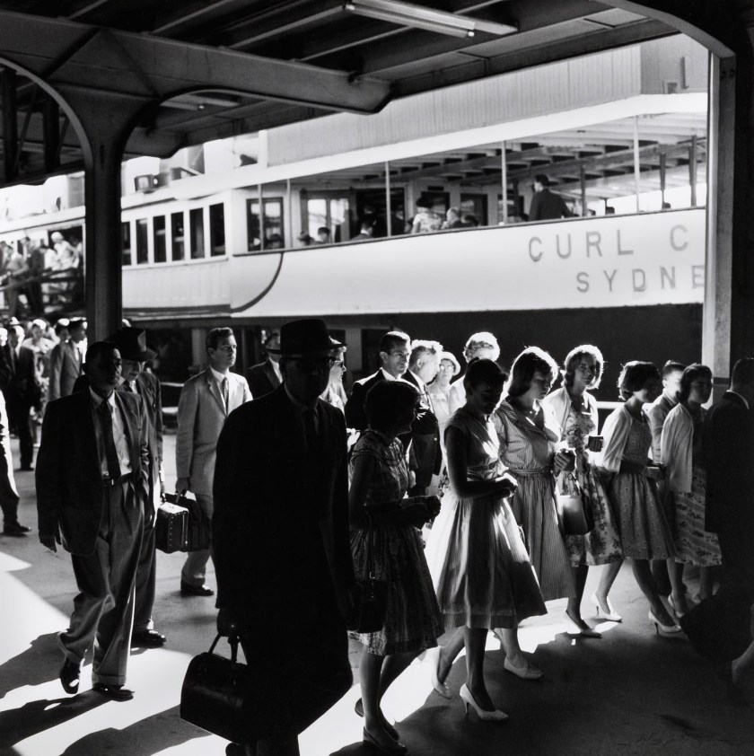 Max Dupain. '(Passengers Disembarking from Ferry)' 1950s