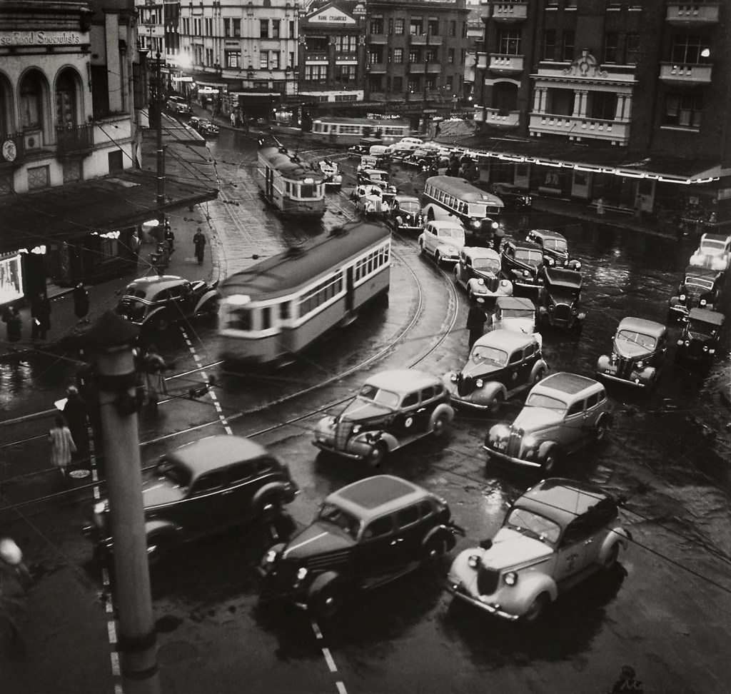 Max Dupain (Australian, 1911-1992) 'Rush Hour, Kings Cross' 1938