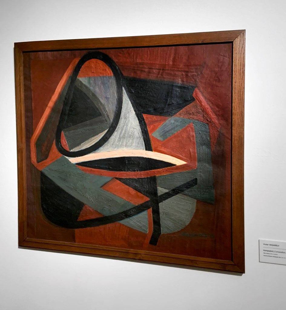 Victor Vasarely (Hungarian-French, 1906-1997) 'Composition' 1948 (installation view)