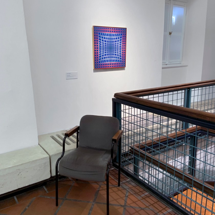 Installation view of the Vasarely Museum, Budapest