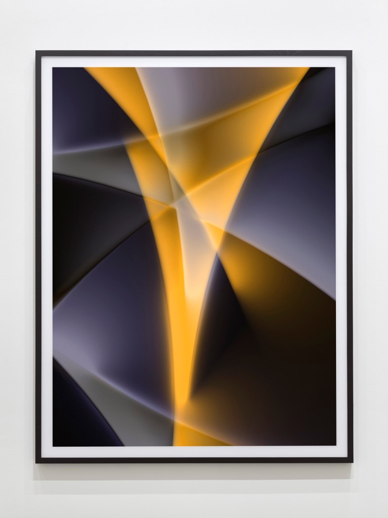 Thomas Ruff. Installation view K20, Kunstsammlung Nordrhein-Westfalen showing work from Ruff's 'photograms' series