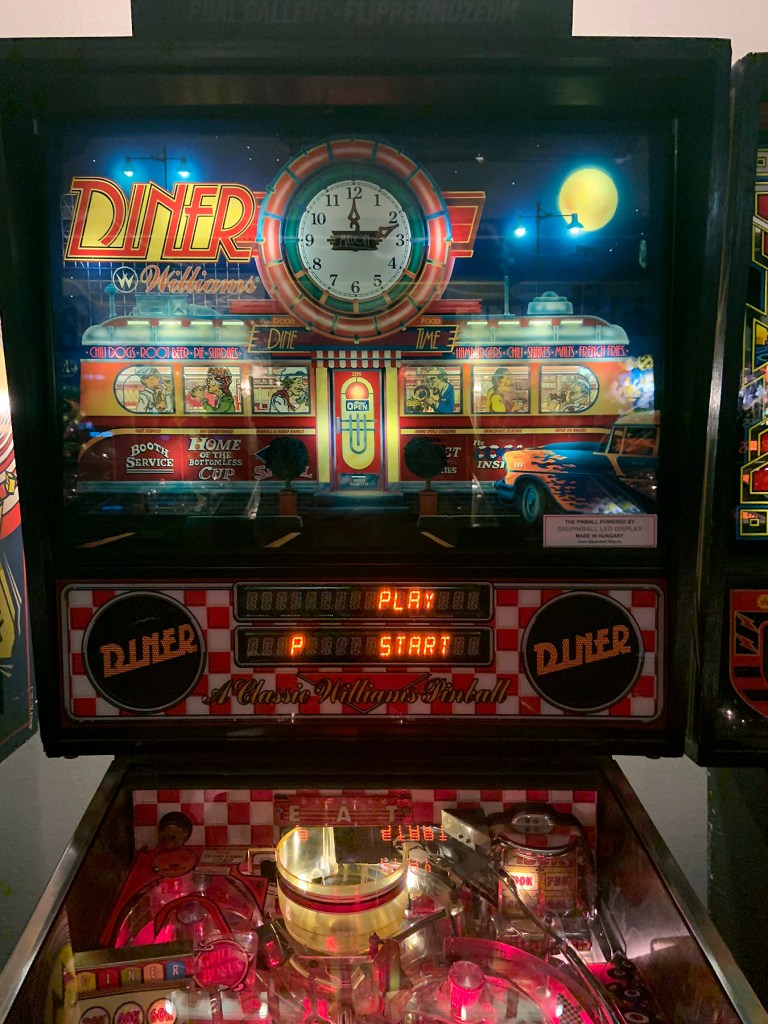 Williams Electronic Games (1985-1999) 'Diner' 1990 (detail)