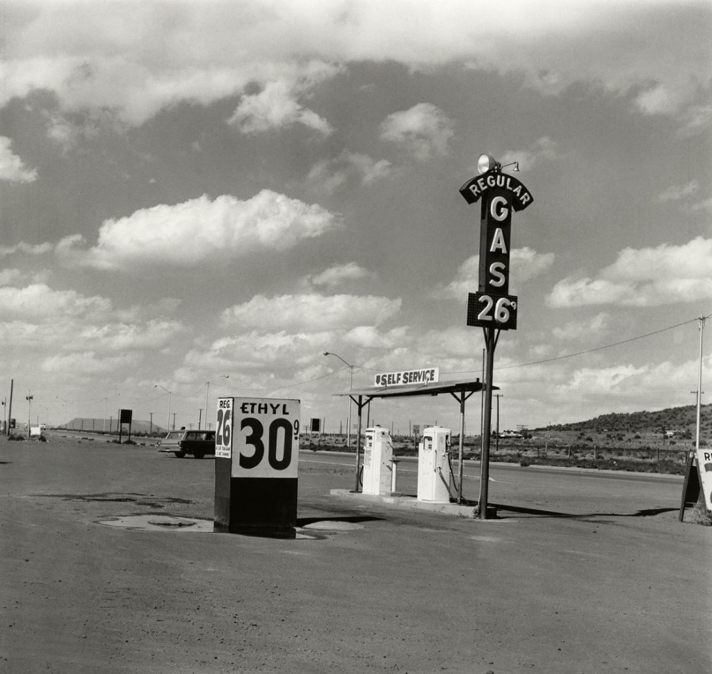 Edward Ruscha (American, b. 1937) 'Self-Service – Milan, New Mexico' 1962