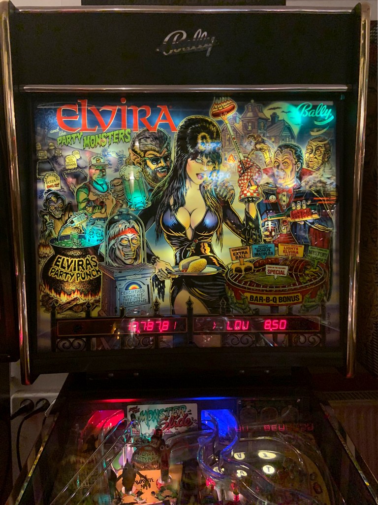 Bally. 'Elvira and the Party Monsters' 1989 (detail)