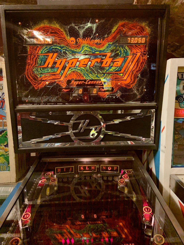 Williams Electronics Incorporated (1967-1985) 'Hyperball' 1981 (detail)