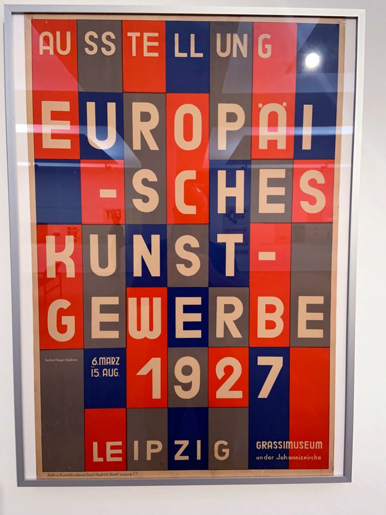 Herbert Bayer (1900-1985) 'Ausstellung Europäisches Kunstgewerbe' (Exhibition of European applied arts) 1927 (installation view)