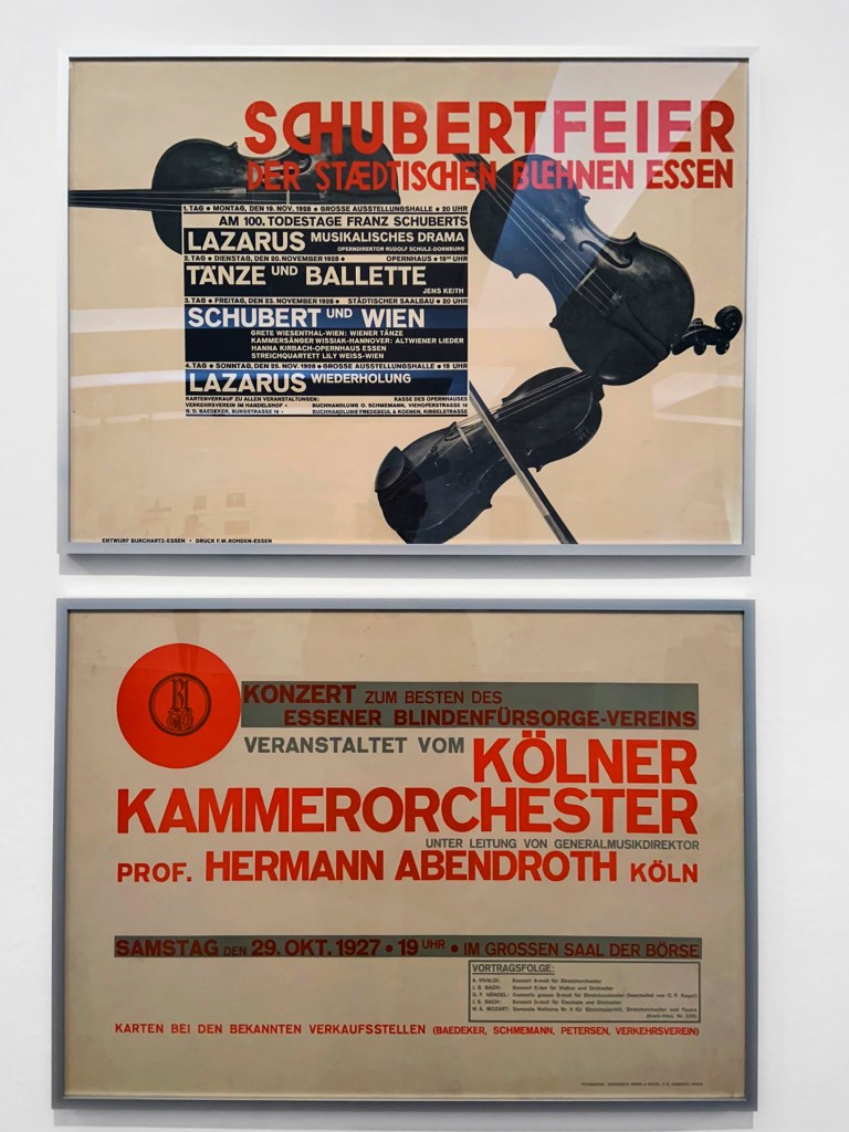 Max Burchartz (1887-1961) 'Posters' 1927