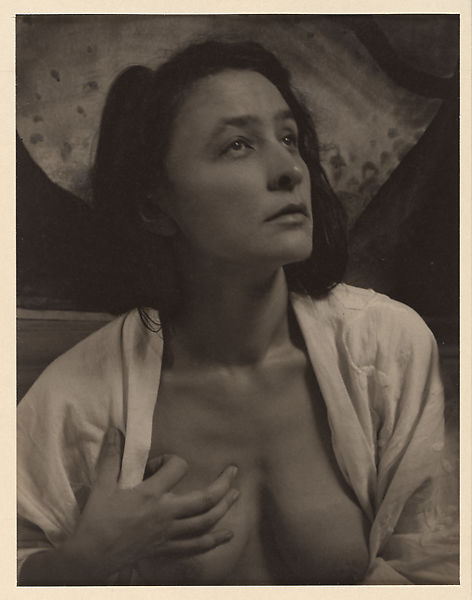 Alfred Stieglitz (American, 1864-1946) 'Georgia O'Keeffe' 1918 from the exhibition 'Photography's Last Century: The Ann Tenenbaum and Thomas H. Lee Collection' at the Metropolitan Museum of Art, New York, March - Nov, 2020