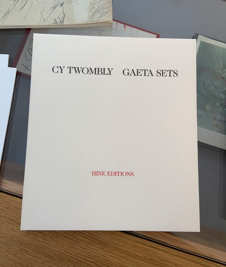 Cy Twombly. 'Gaeta Sets' 1987 (installation view)
