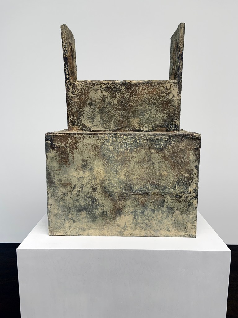 Cy Twombly (American, 1928-2011) 'Untitled (In Memory Of Babur)' 2009 (installation view)