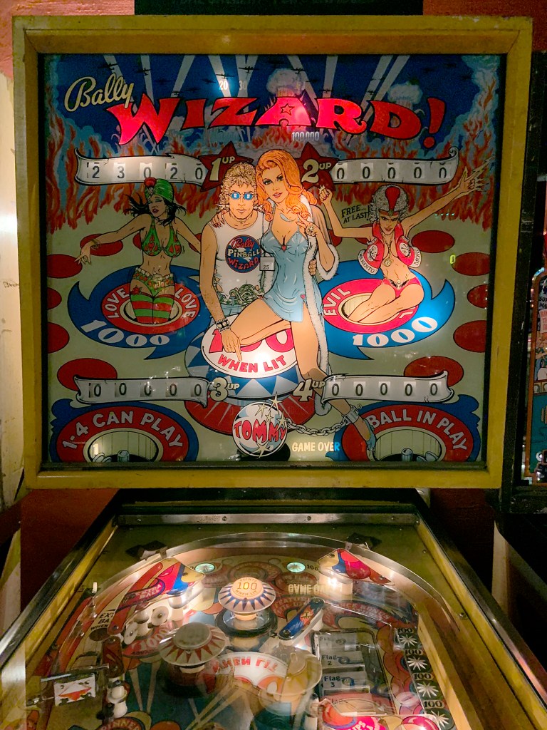 Bally Manufacturing Corporation (1931-1983) 'Wizard!' 1975 (detail)