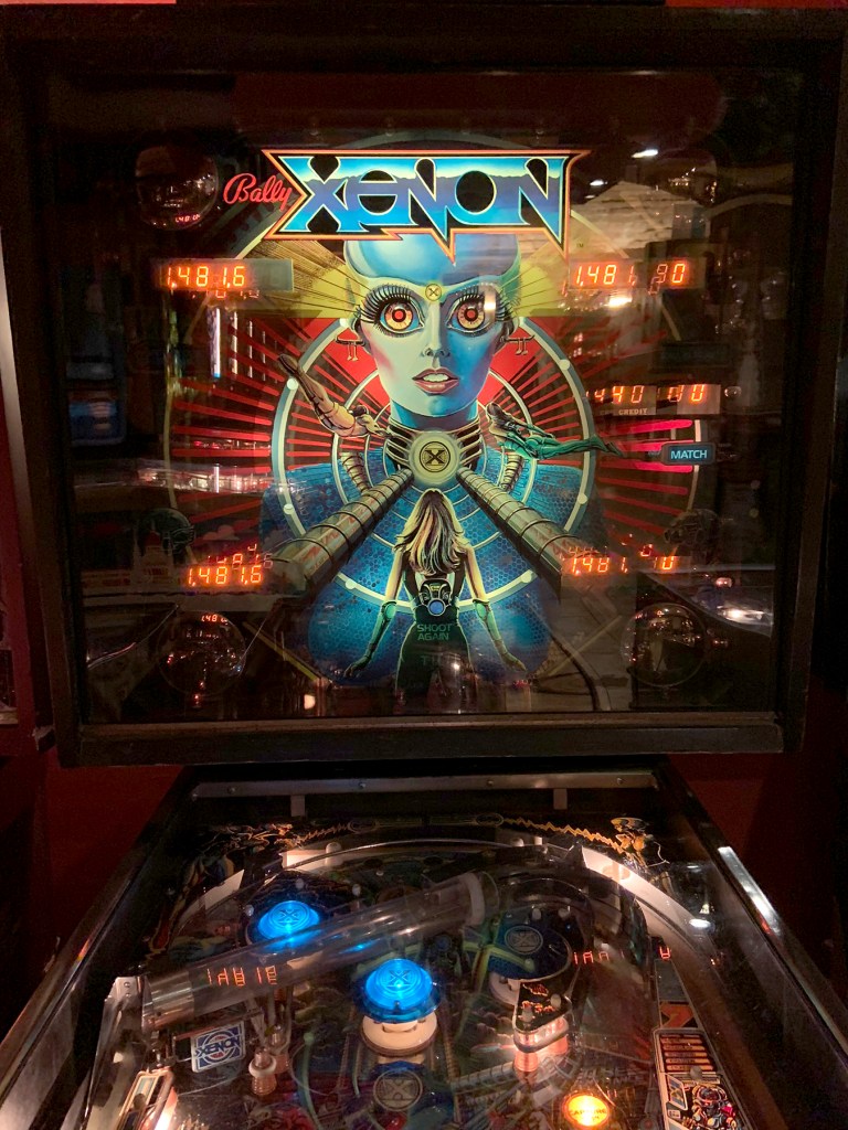 Bally Manufacturing Corporation (1931-1983) 'Xenon' 1980 (detail)