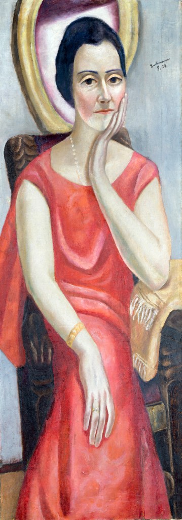 Max Beckmann (German, 1884-1950) 'Portrait of Käthe von Porada' 1924