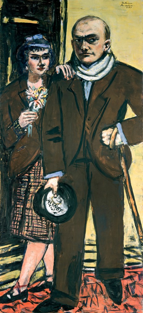 Max Beckmann (German, 1884-1950) 'Double portrait (Max and Mathilde Beckmann)' 1941