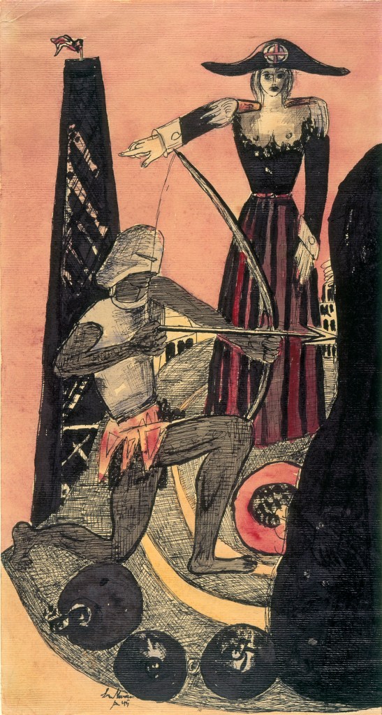 Max Beckmann (German, 1884-1950) 'Venus – Mars' 1945