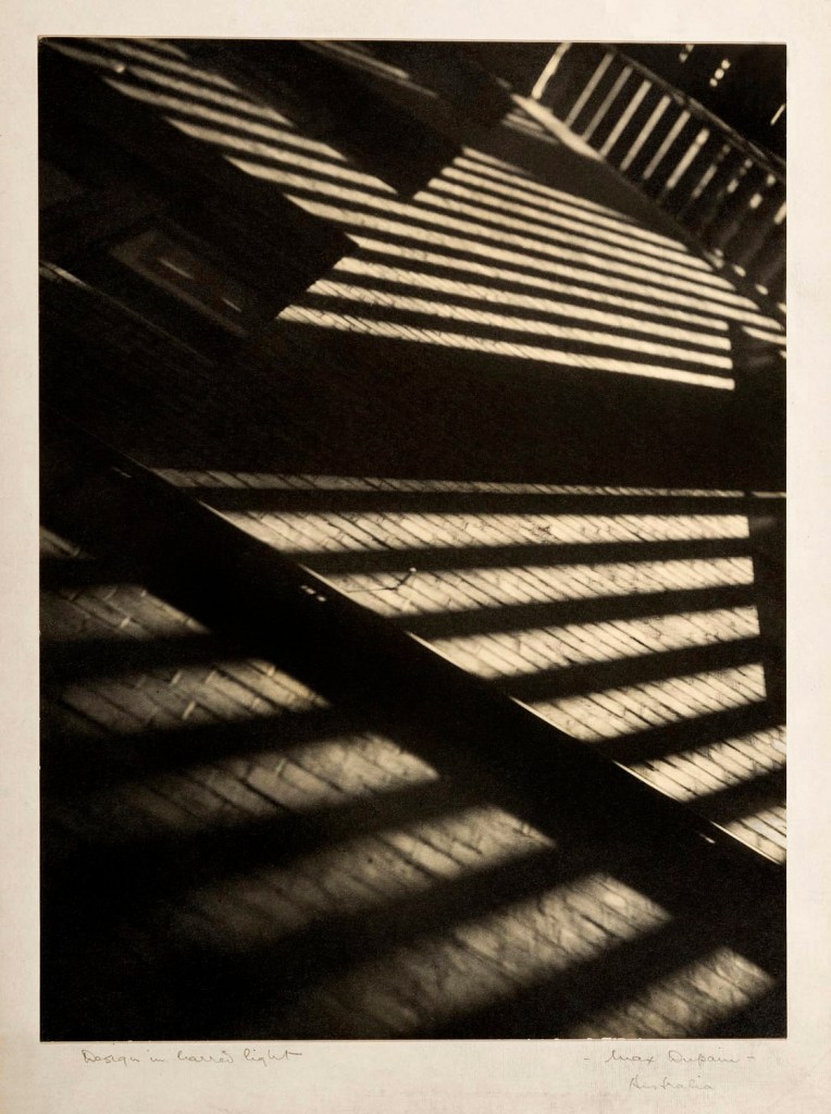 Max Dupain (Australian, 1911-1992) 'Design in Barred Light' Nd