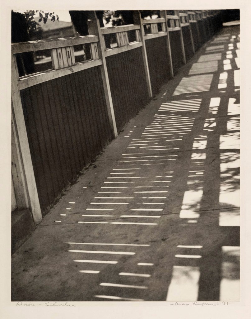 Max Dupain (Australian, 1911-1992) 'Design – Suburbia' 1933