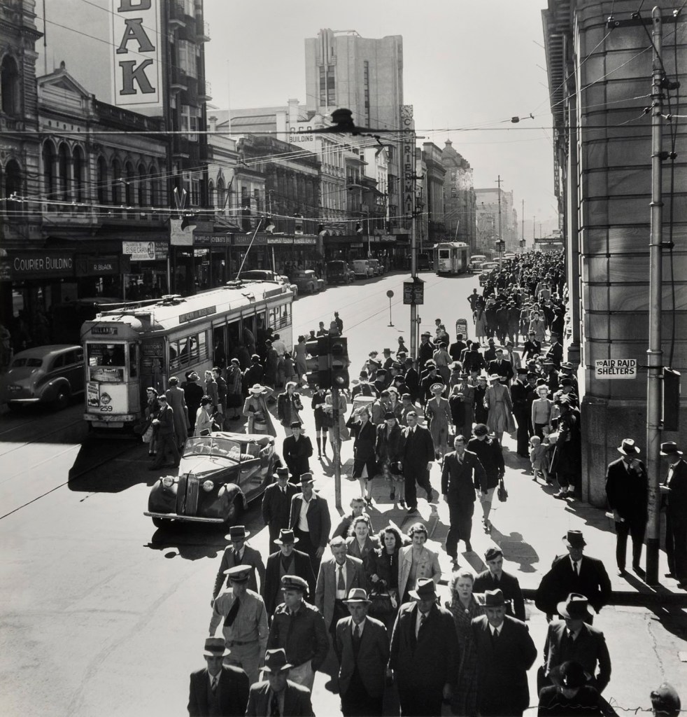 Max Dupain (Australian, 1911-1992) '(Elizabeth Street, Melbourne)' Nd