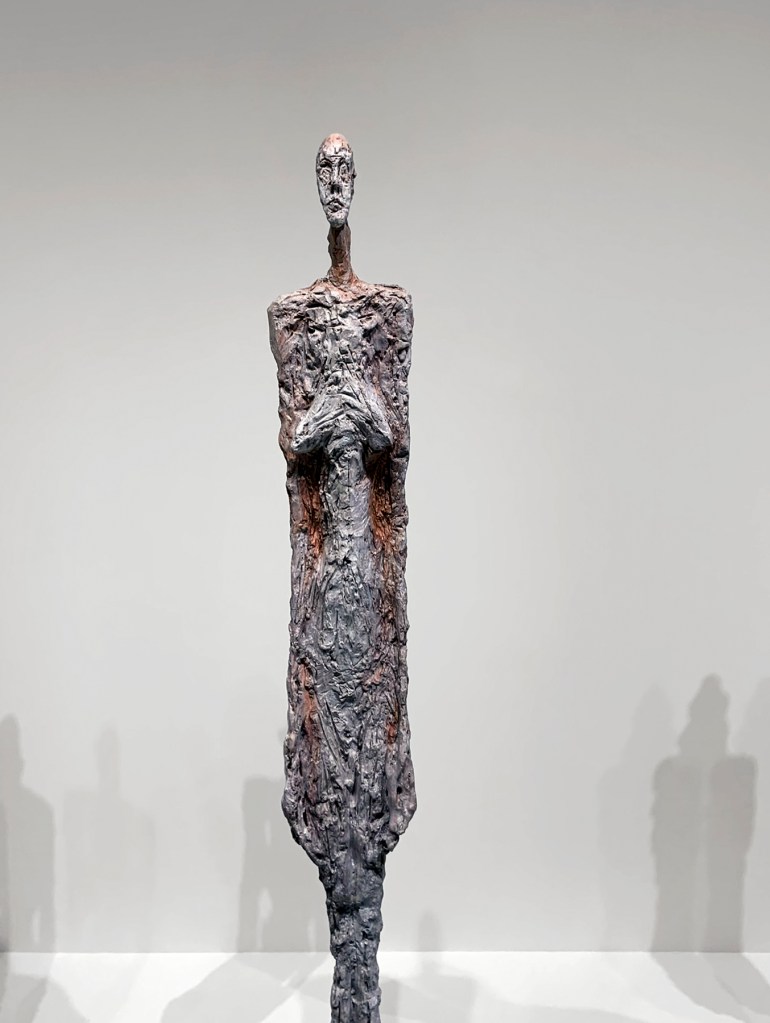 Alberto Giacometti (Swiss, 1901-1966) 'Women of Venice' 1956 (installation view detail)