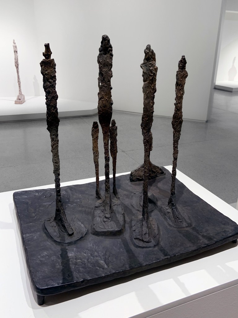 Alberto Giacometti (Swiss, 1901-1966) 'The Forest' 1950 (installation view)