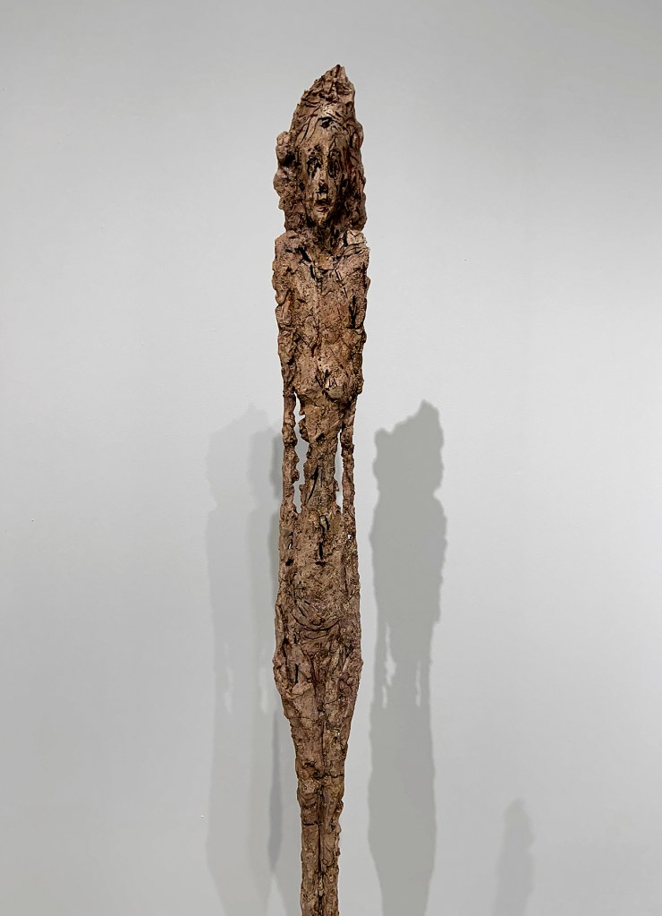 Alberto Giacometti (Swiss, 1901-1966) 'Woman Leoni' 1947-1958 (installation view detail)