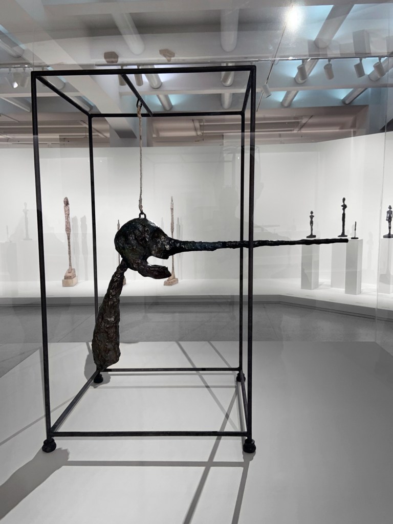 Alberto Giacometti (Swiss, 1901-1966) 'The Nose' 1947 (installation view)