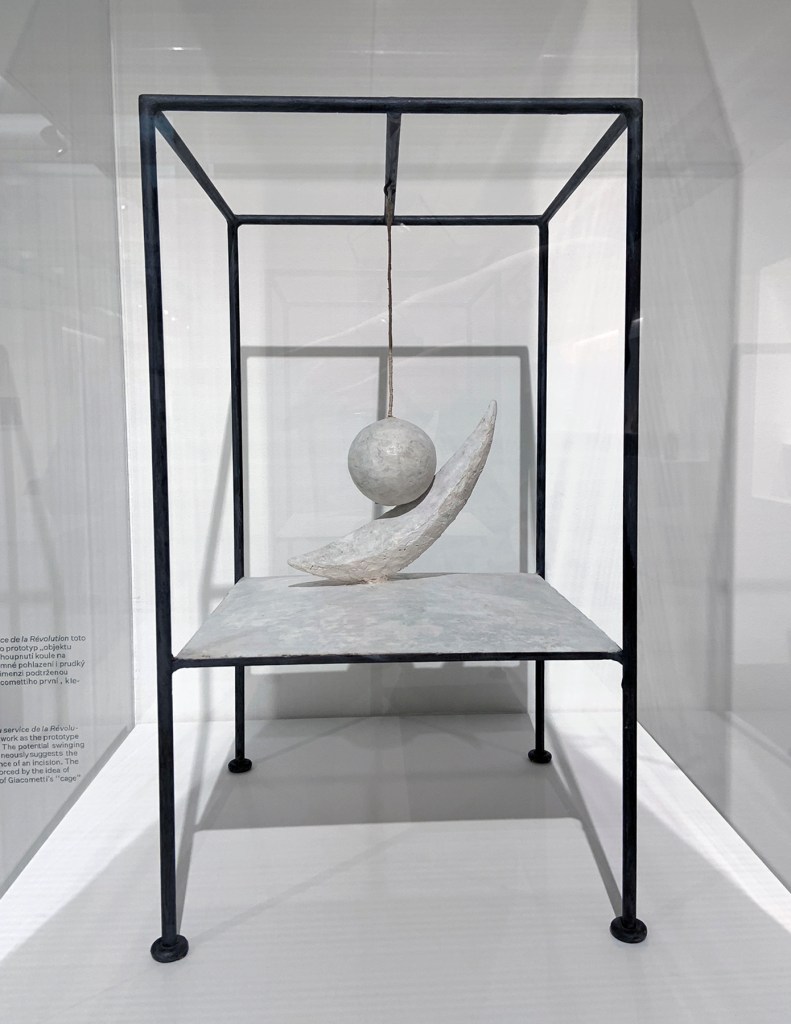 Alberto Giacometti (Swiss, 1901-1966) 'Suspended Ball' 1930-1931 (installation view)