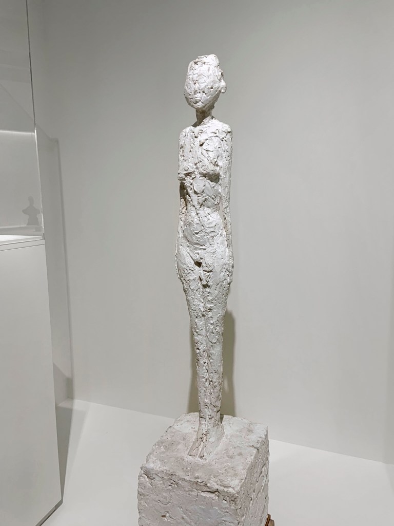 Alberto Giacometti (Swiss, 1901-1966) 'Woman with Chariot' 1943-1945 (installation view detail)