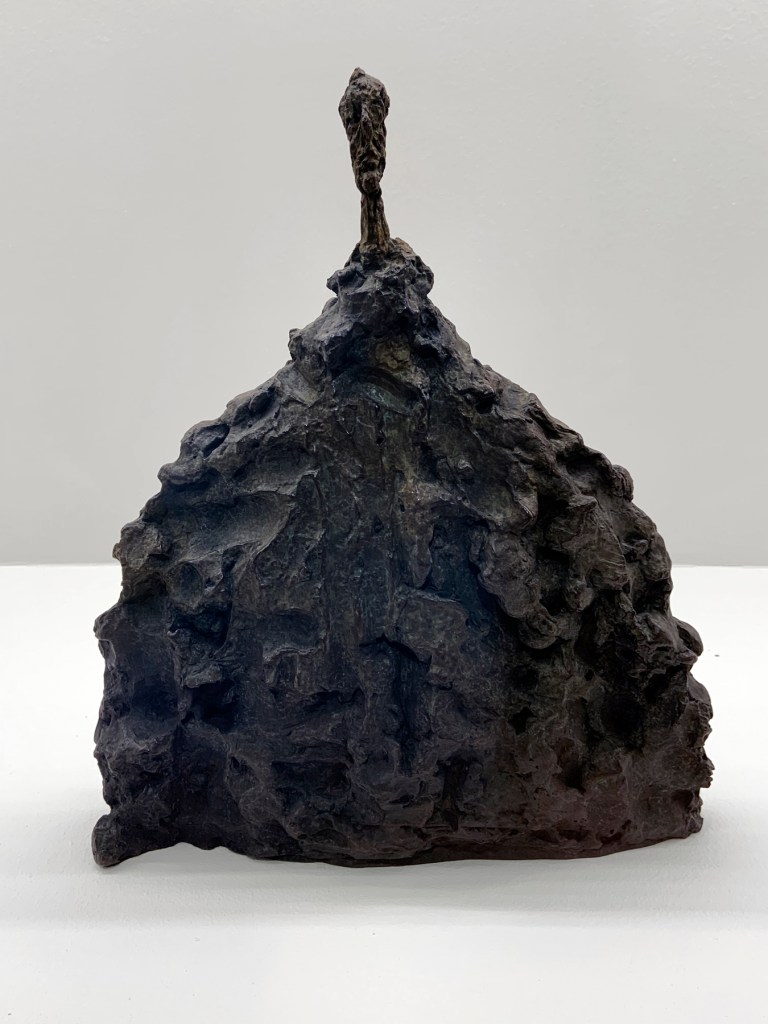 Alberto Giacometti (Swiss, 1901-1966) 'Bust of a Man' 1956 (installation view)