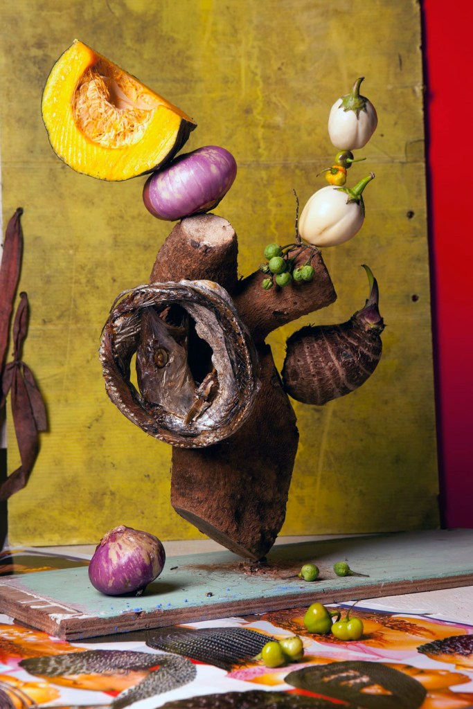 Lorenzo Vitturi (Italian, b. 1980) 'Yellow and Red Bokkom Mix #2' 2013