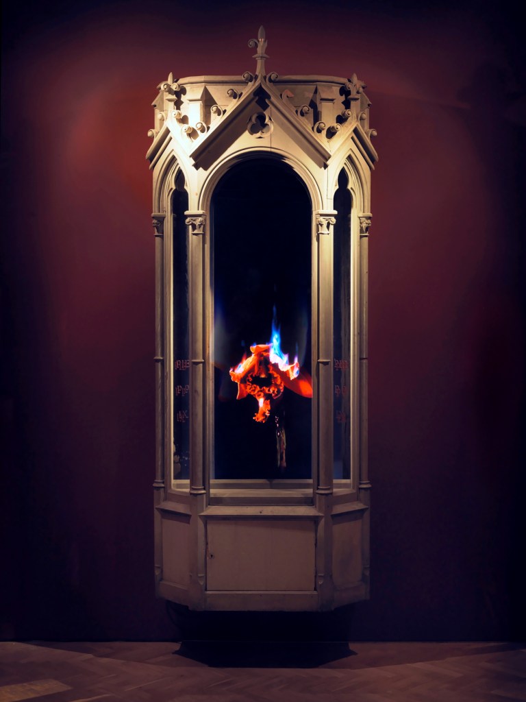 Mat Collishaw (English, b. 1966) 'Auto Immolation 002' 2010 (still)