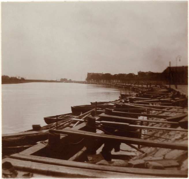 Edvard Munch (Norwegian, 1863-1944) 'Canal in Warnemünde' 1907
