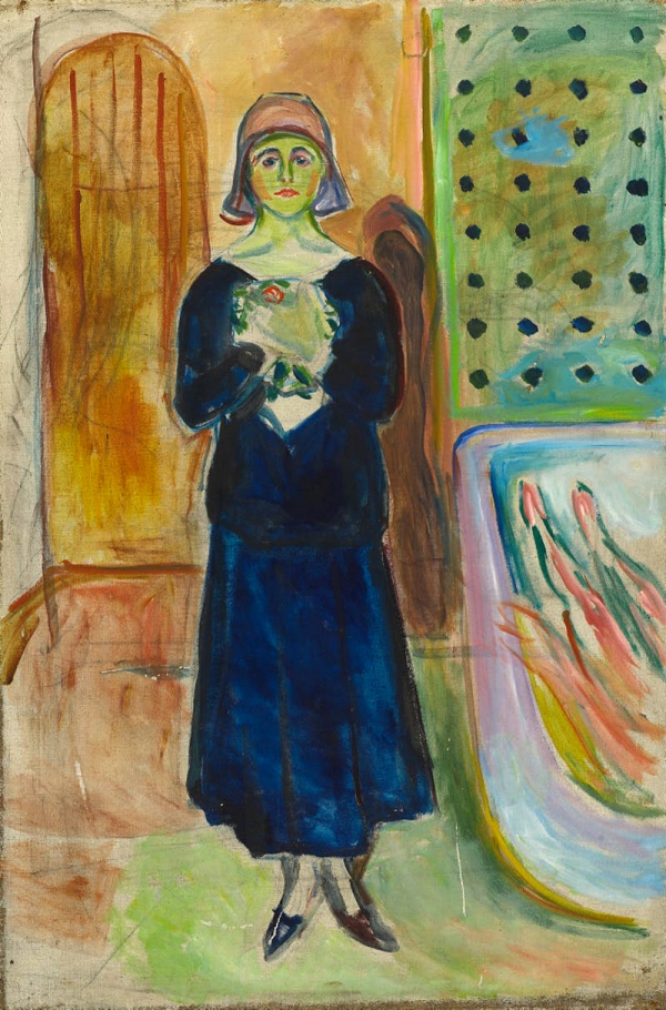 Edvard Munch (Norwegian, 1863-1944) 'Charlotte Corday' 1930