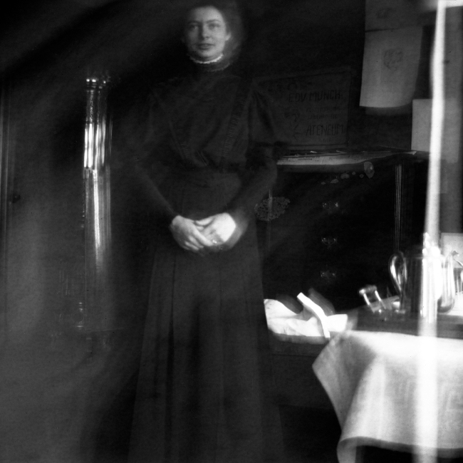 Edvard Munch (Norwegian, 1863-1944) 'Nurse at the Clinic, Copenhagen' 1908-1909