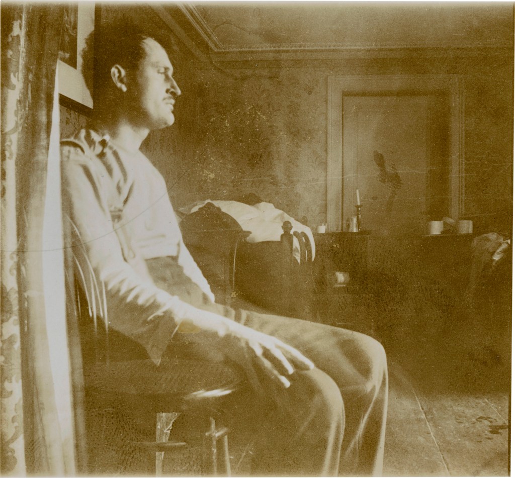 Edvard Munch (Norwegian, 1863-1944) 'Self-Portrait in a Room on the Continent' 1906(?)