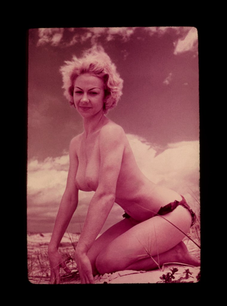 Unknown photographer (Australian?). 'Nude portrait' 1960s? from 'Women' 1960s Australian 35mm colour slides Part 1