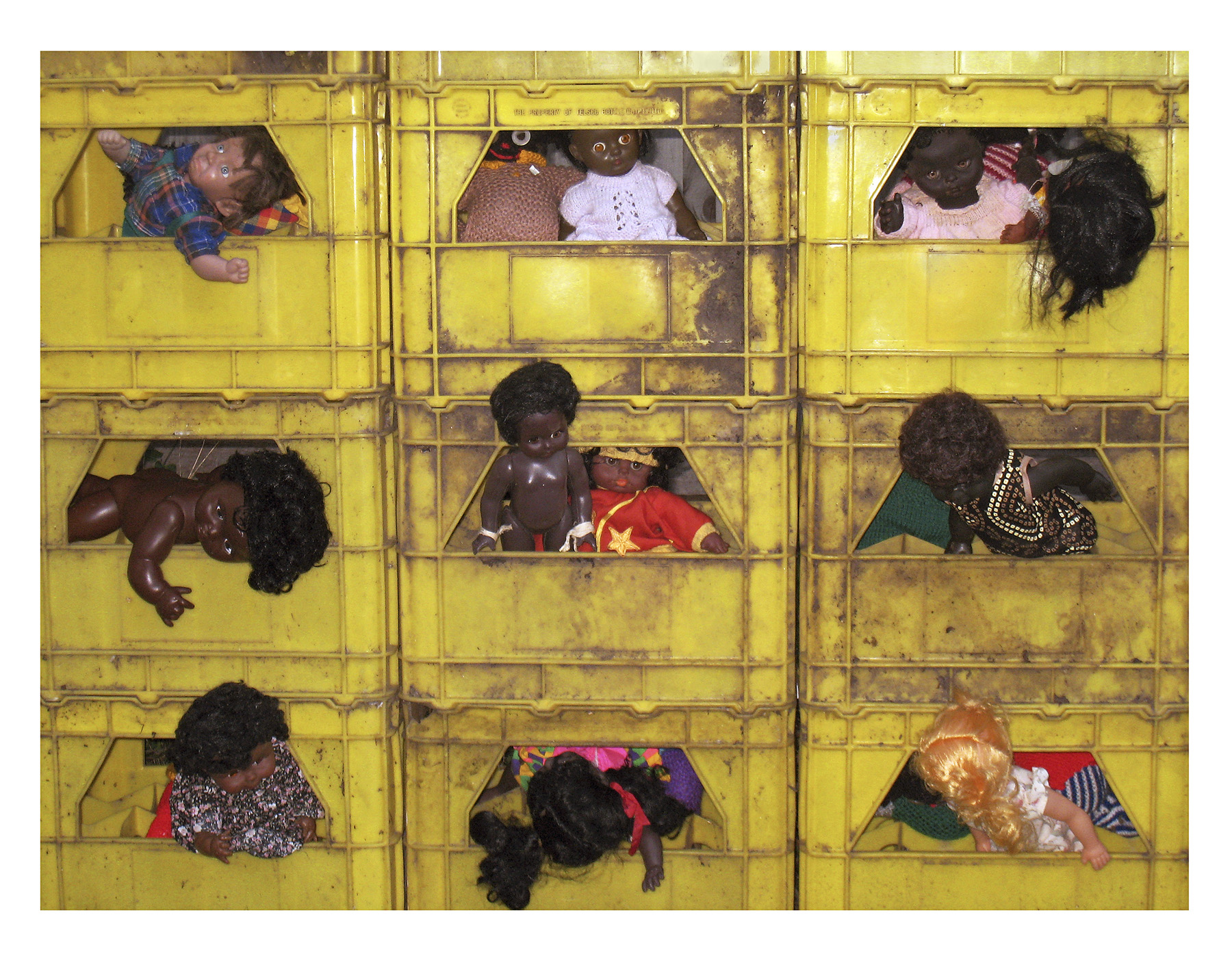 Destiny Deacon (Kuku/Erub/Mer b. Australia 1957-2024) 'Arrears windows' 2009 Destiny Deacon (Kuku/Erub/Mer b. Australia 1957-2024) 'Arrears windows' 2009