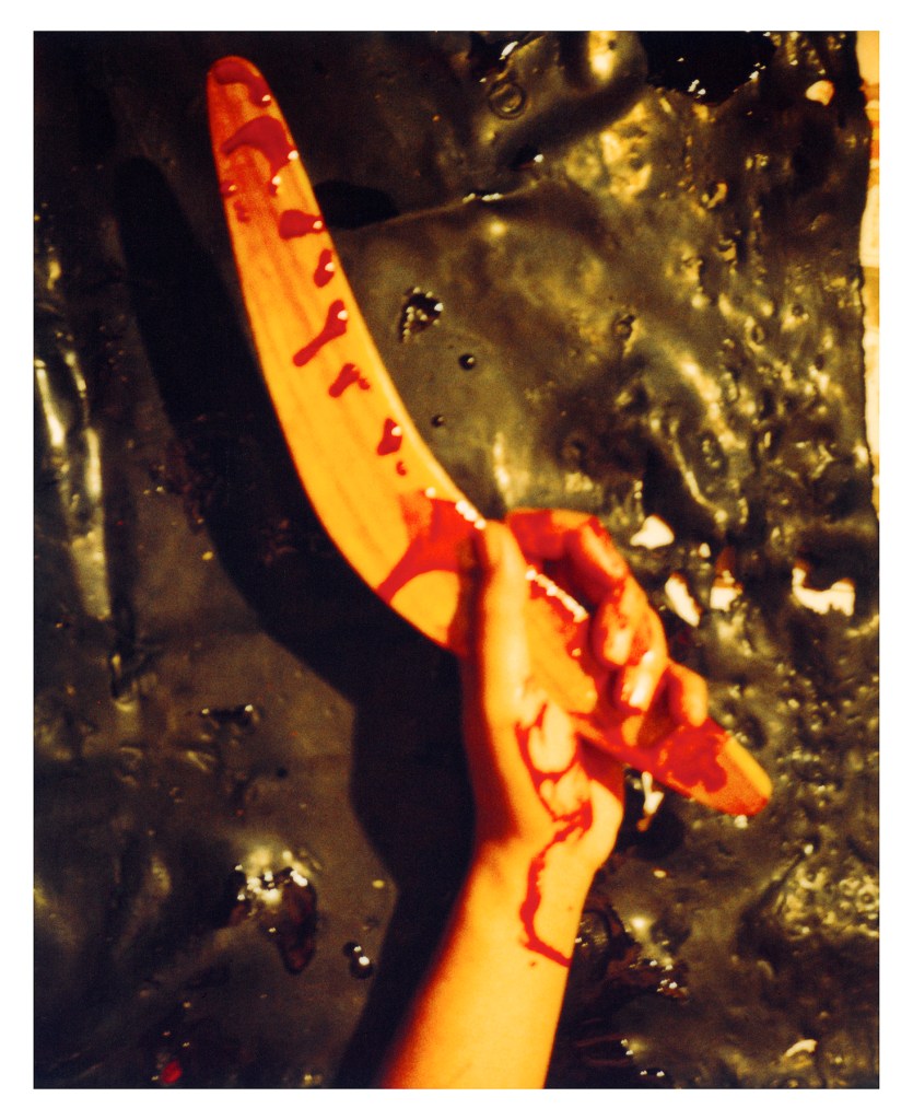 Destiny Deacon (Kuku/Erub/Mer b. Australia 1957-2024) 'My boomerang did come back' 2003 Destiny Deacon (Kuku/Erub/Mer b. Australia 1957-2024) 'My boomerang did come back' 2003