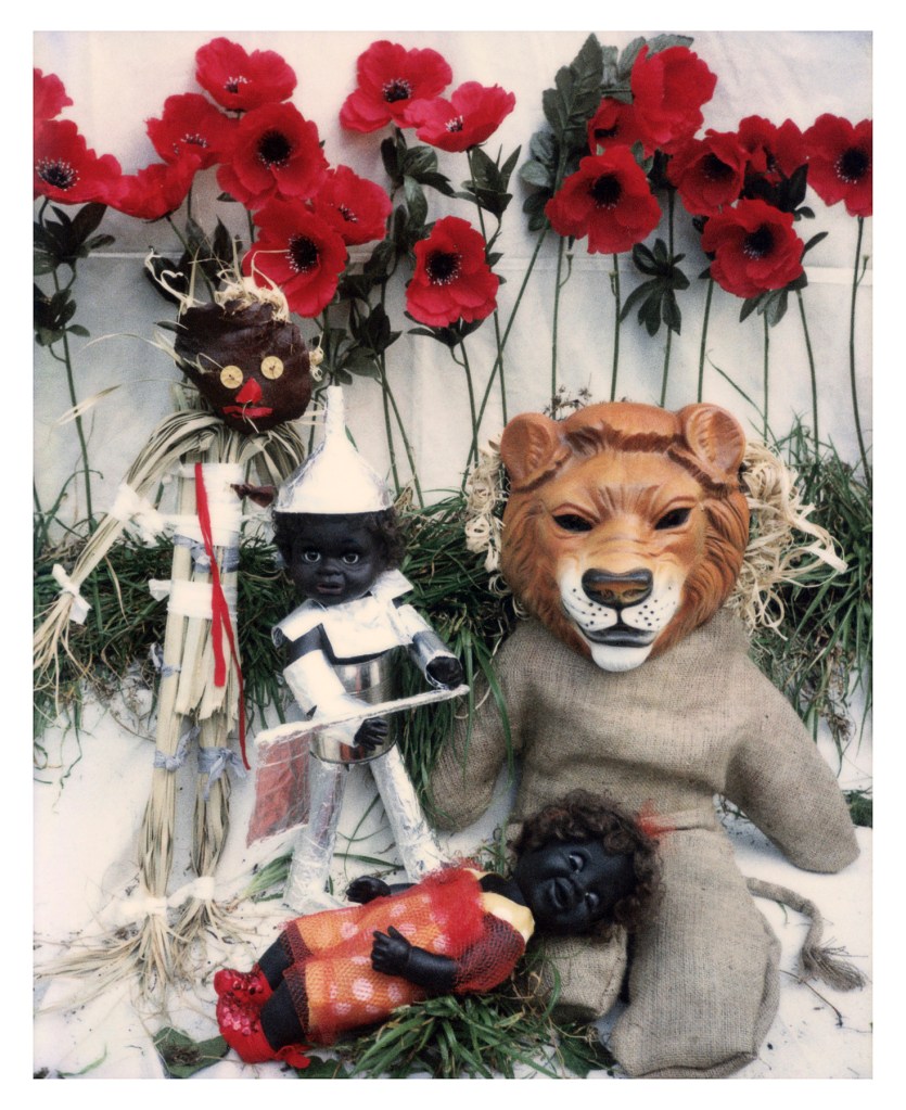 Destiny Deacon (Kuku/Erub/Mer b. Australia 1957-2024) 'Oz Games – Under the spell of the tall poppies' 1998 Destiny Deacon (Kuku/Erub/Mer b. Australia 1957-2024) 'Oz Games – Under the spell of the tall poppies' 1998