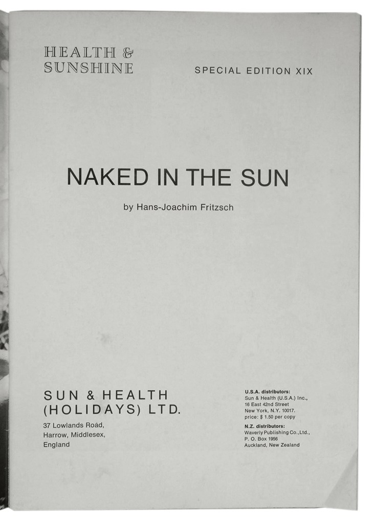 Health and Sunshine Special Edition XIX