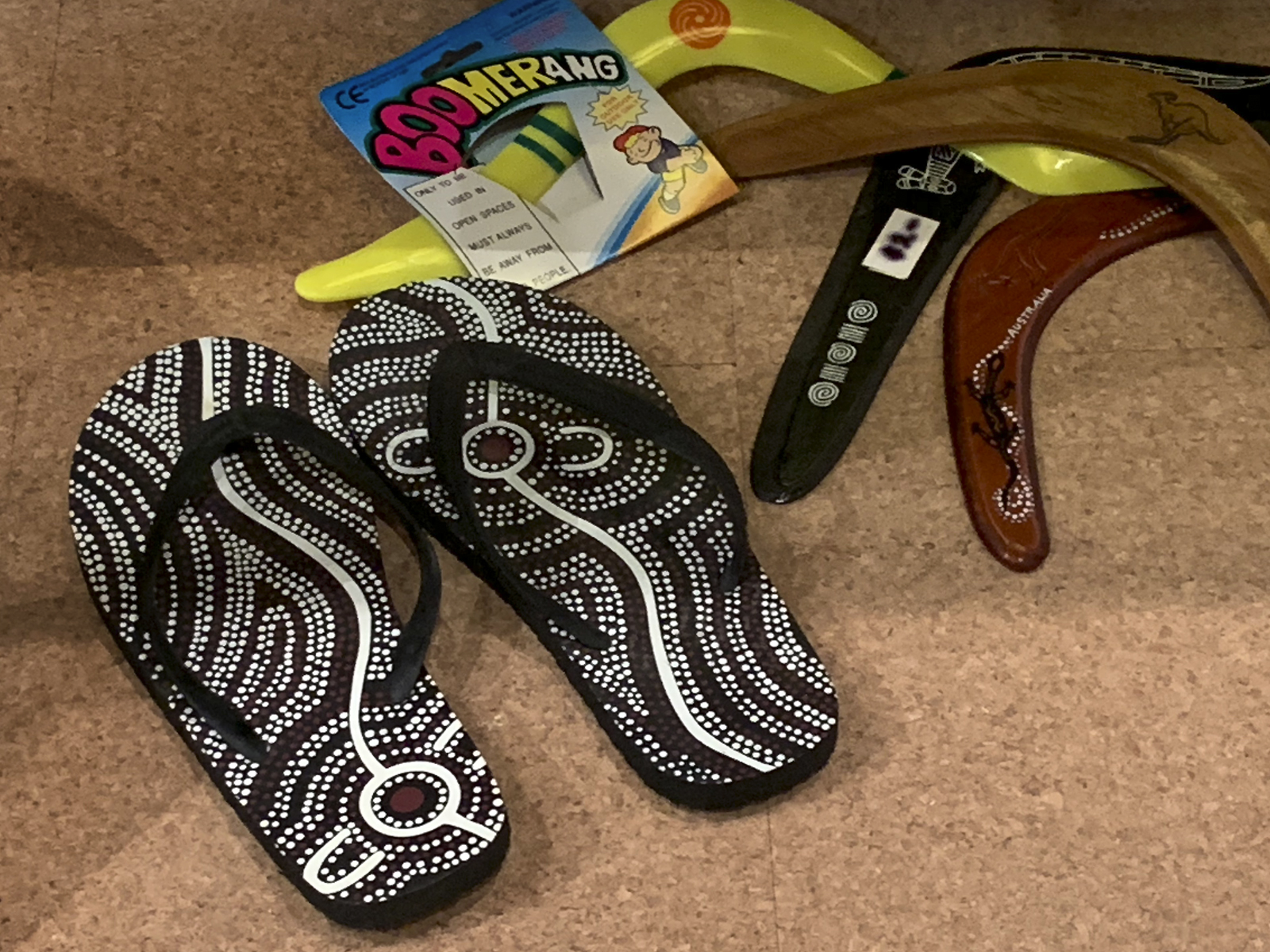 Installation view of 'DESTINY' at The Ian Potter Centre: NGV Australia, Melbourne, 2020 showing Destiny Deacon and Virginia Fraser's 'Koori lounge room' 2021 Installation view of 'DESTINY' at The Ian Potter Centre: NGV Australia, Melbourne, 2020 showing Destiny Deacon and Virginia Fraser's 'Koori lounge room' 2021