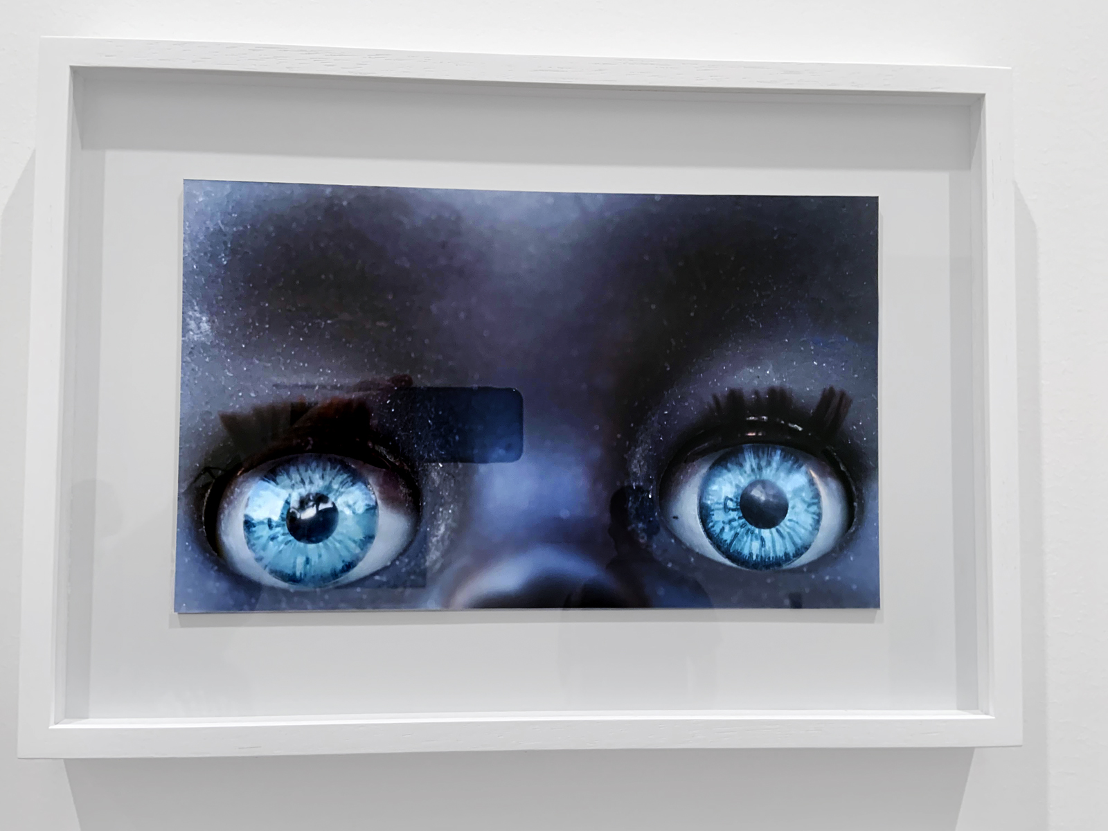 Destiny Deacon (Kuku/Erub/Mer b. Australia 1957-2024) 'Dolly eyes (A-H)' 2020 (installation view detail) Destiny Deacon (Kuku/Erub/Mer b. Australia 1957-2024) 'Dolly eyes (A-H)' 2020 (installation view detail)