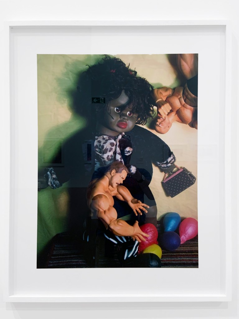 Destiny Deacon (Kuku/Erub/Mer b. Australia 1957-2024) 'Action men' 2009 Destiny Deacon (Kuku/Erub/Mer b. Australia 1957-2024) 'Action men' 2009