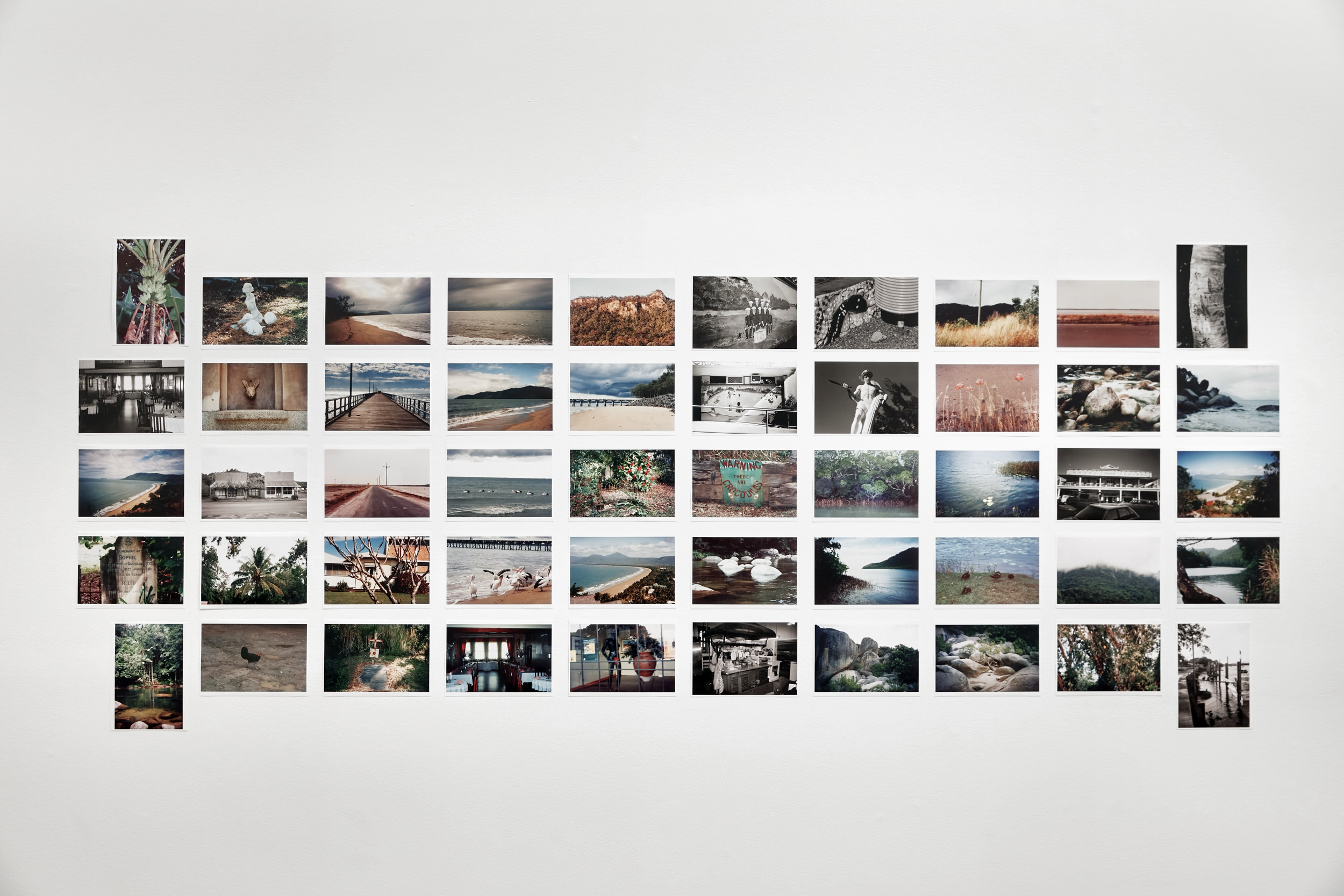 Installation view of Destiny Deacon's 'Postcards from Mummy' 1998 Installation view of Destiny Deacon's 'Postcards from Mummy' 1998