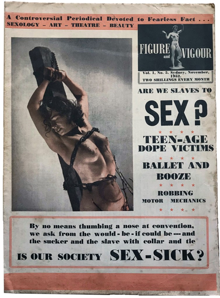 "Are We Slaves to Sex?" in 'Figure and Vigour' Vol. 1, No. 5 November 1952