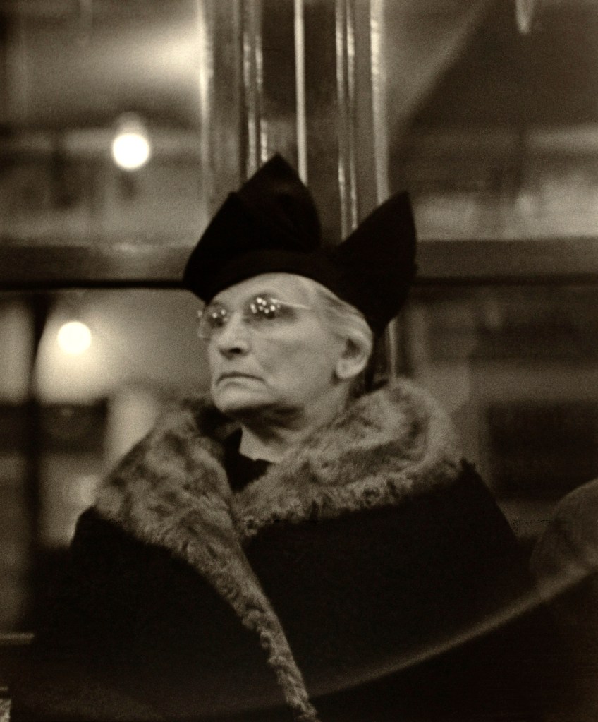 Walker Evans (American, 1903-1975) 'Subway portrait' 1938-1941