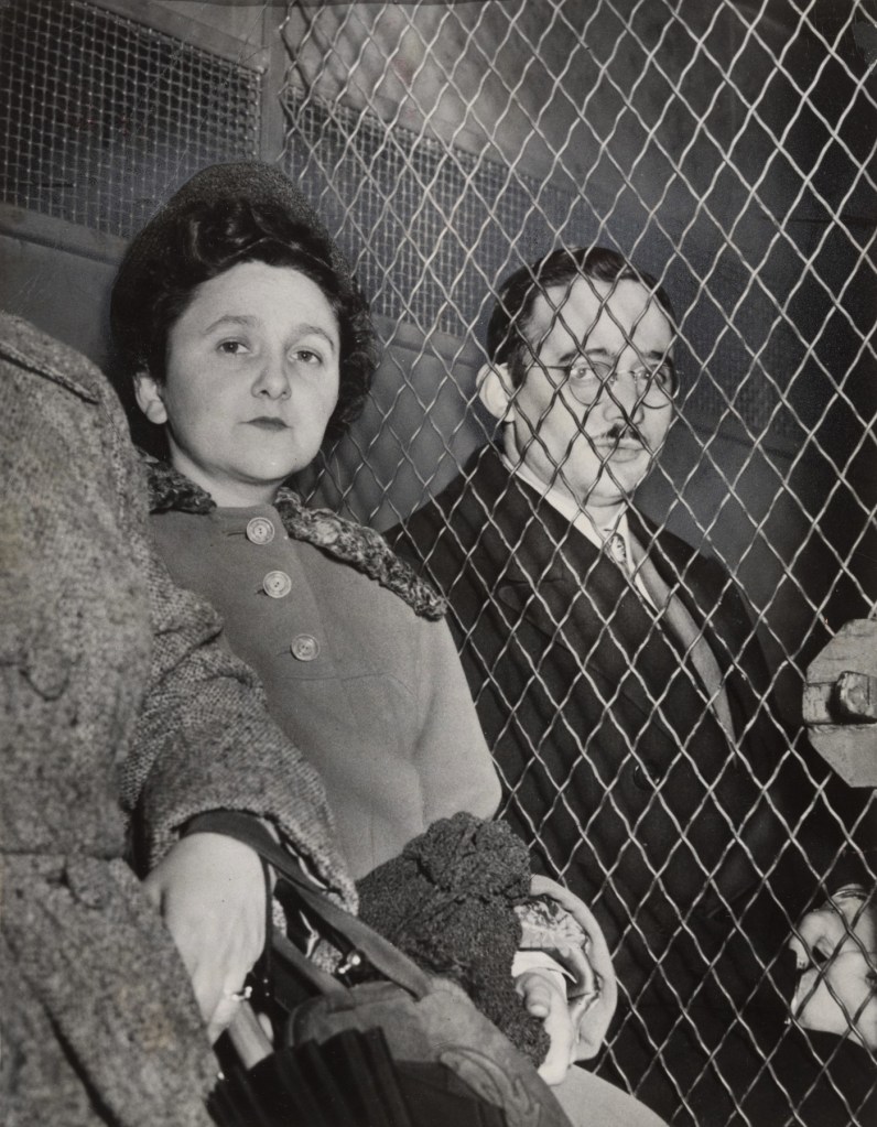 Associated Press, Roger Higgins. 'Ethel and Julius Rosenberg on Their Way to Jail in New York' March 29, 1951